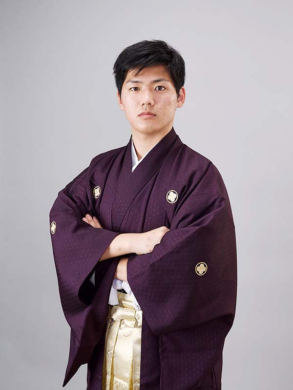 成人式紋付袴撮影スタジオ北野白梅町