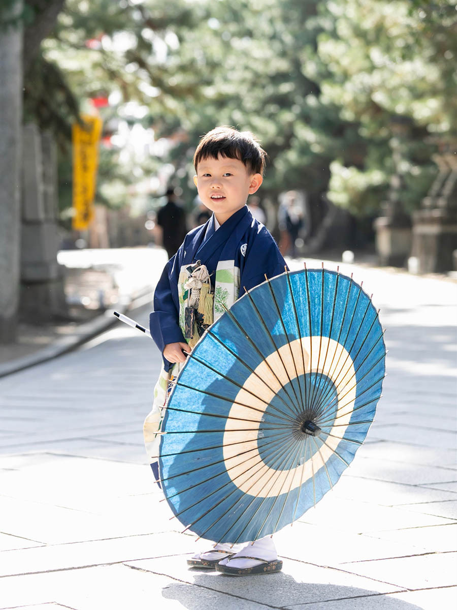 七五三写真撮影北野天満宮