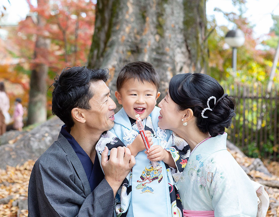 前撮り北野天満宮