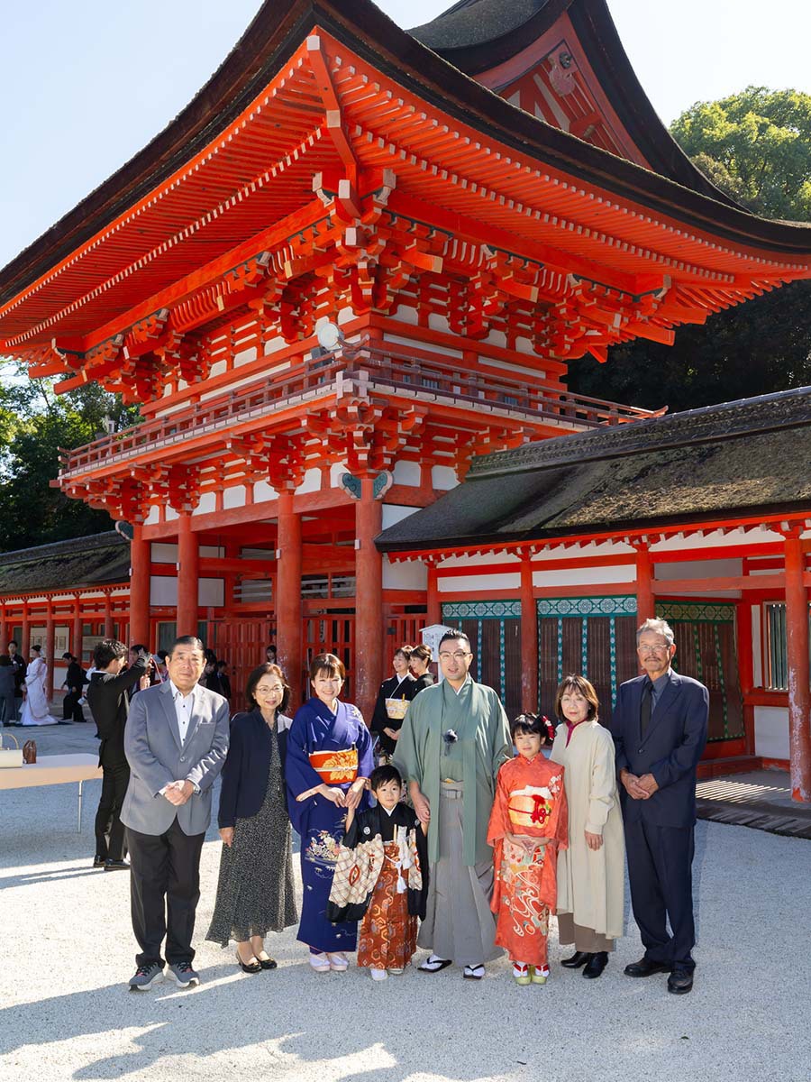 七五三撮影下鴨神社