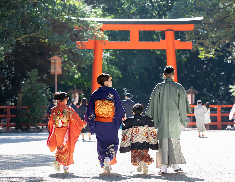 七五三カメラマン　下鴨神社