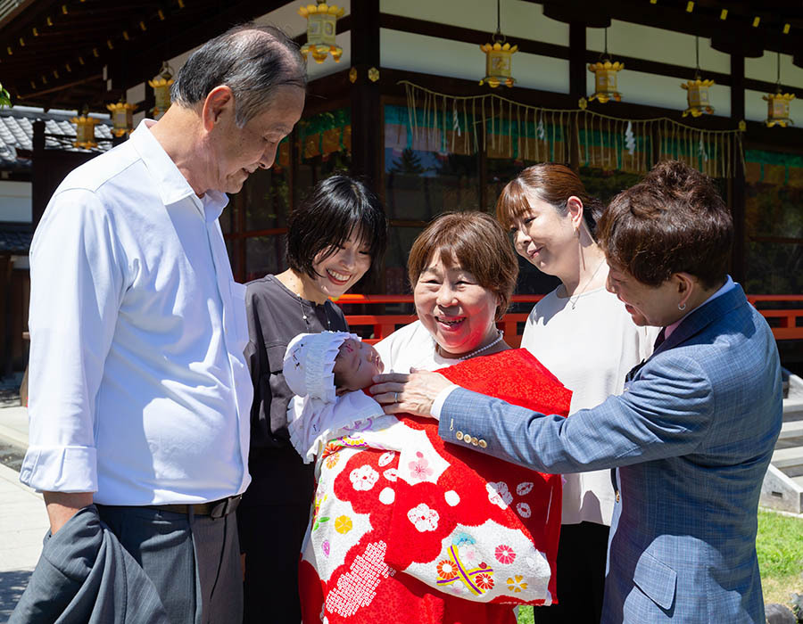 お宮参り写真撮影京都市北区