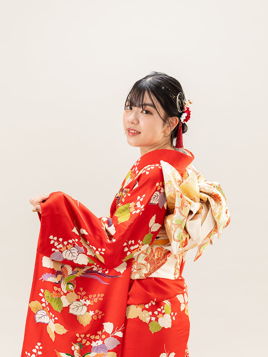 前撮り成人式スタジオ撮影京都