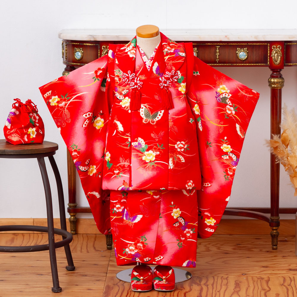 三才七五三着物レンタル京都北野天満宮